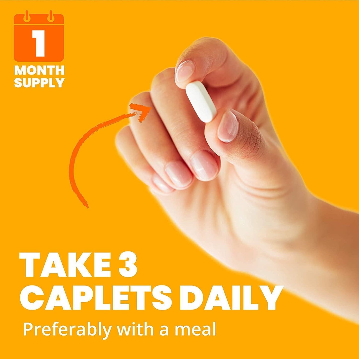 Sundown Naturals Calcium, Magnesium and Zinc High Potency, 100 Caplets