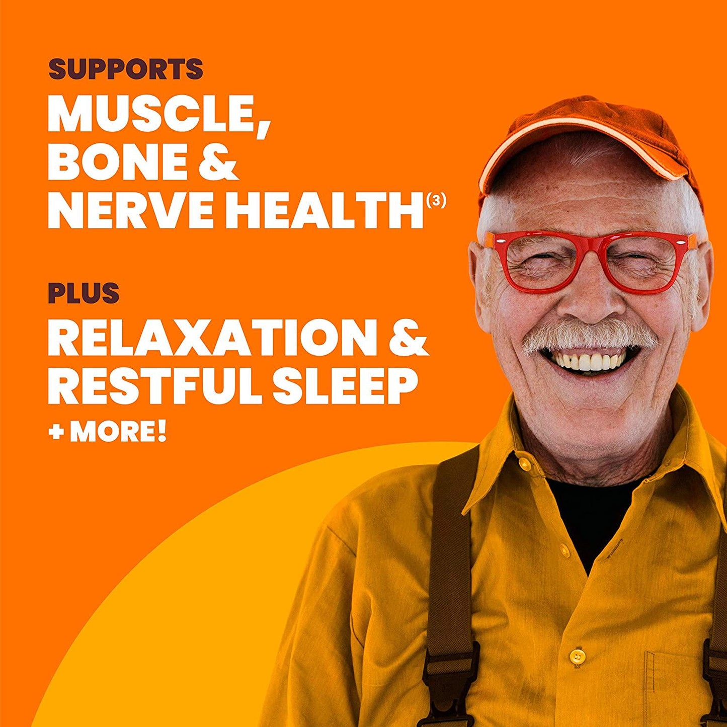 Sundown Naturals Magnesium 500 mg, 180 Caplets