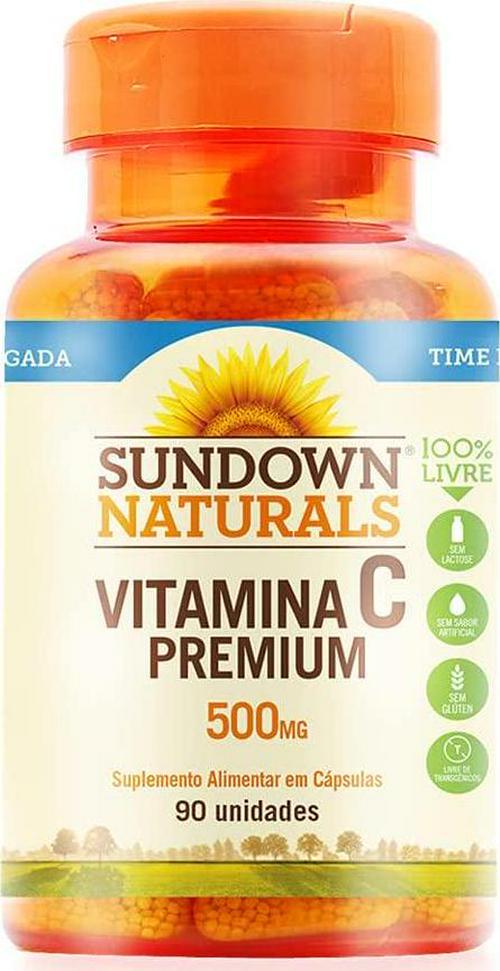 Sundown Vitamin C 500 mg Capsules Time Release 90 Capsules