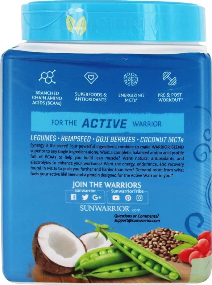 Sunwarrior, Warrior Blend Natural Organic, 13.2 Ounce