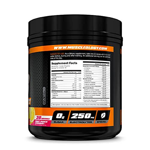 Super 8 BCAA 8:1:1 Ratio + Glutamine Blend, Fruit Punch -