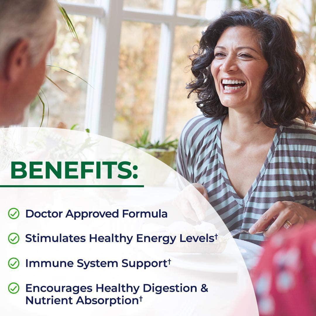 Super Greens Powder - 3 Servings of Veggies per Scoop | 45+ Organic Green Superfoods (Alfalfa, Chlorella, Spirulina and More) + Digestive Enzymes - Keto Friendly Vegan Supplement