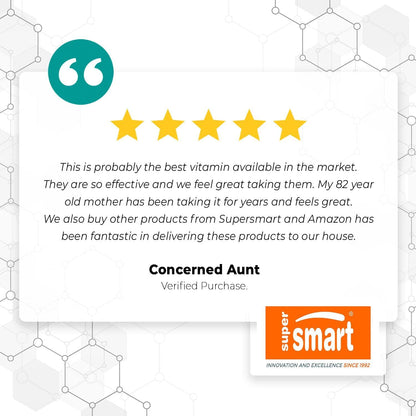 Supersmart - Keranat - Hair Supplement - Reduces Hair Loss and Improves Volume and Growth | Non-GMO - 60 Softgels