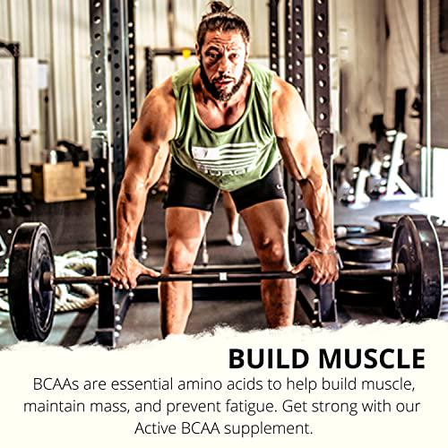 Surge Supplements Active BCAA - Helps Prevent Muscle Break Down, Builds Lean Muscle, Supports Increased Endurance, Enhanced Recovery and Hydration, Branched Chain Amino Acids - Miami Vice