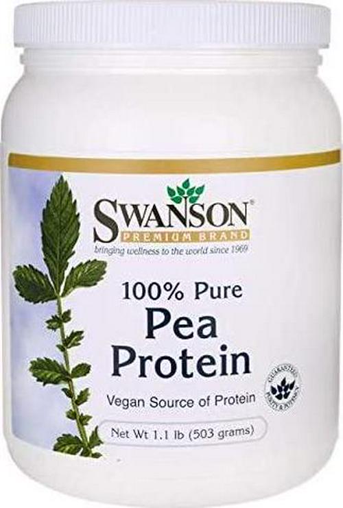 Swanson 100% Pure Pea Protein 1.1 lb (503 g) Pwdr