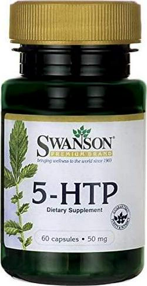 Swanson Amino Acid 5-Htp 50 Milligrams 60 Capsules