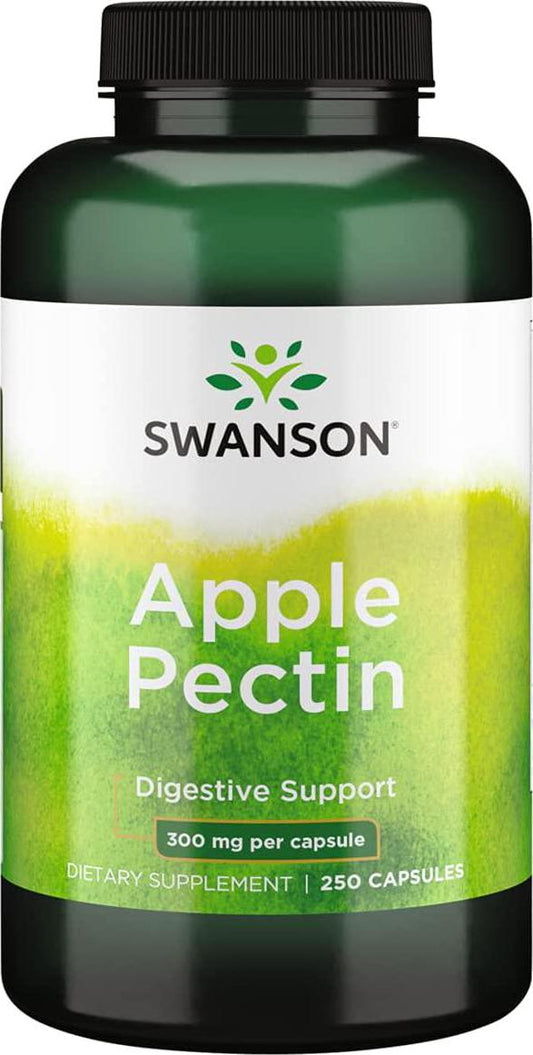 Swanson Apple Pectin 300 Milligrams 250 Capsules