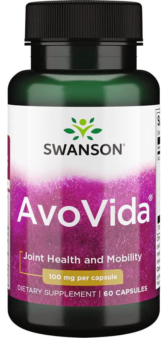 Swanson Avovida 100 Milligrams 60 Capsules