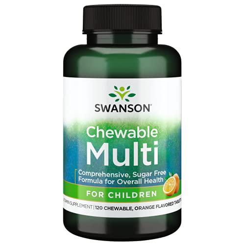 Swanson Children's Chewable Multivitamin 120 Chwbls