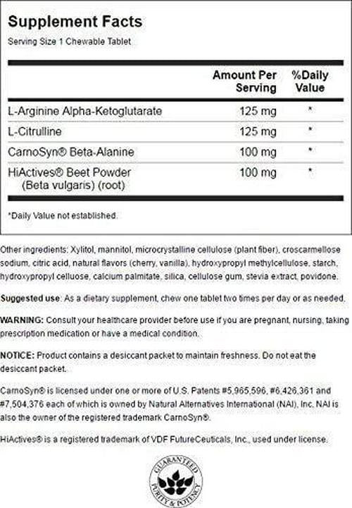 Swanson Fast-Acting Beet Root No+ 60 Chwbls