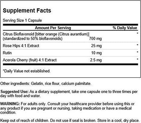 Swanson Full Spectrum Citrus Bioflavonoid Complex 250 Caps