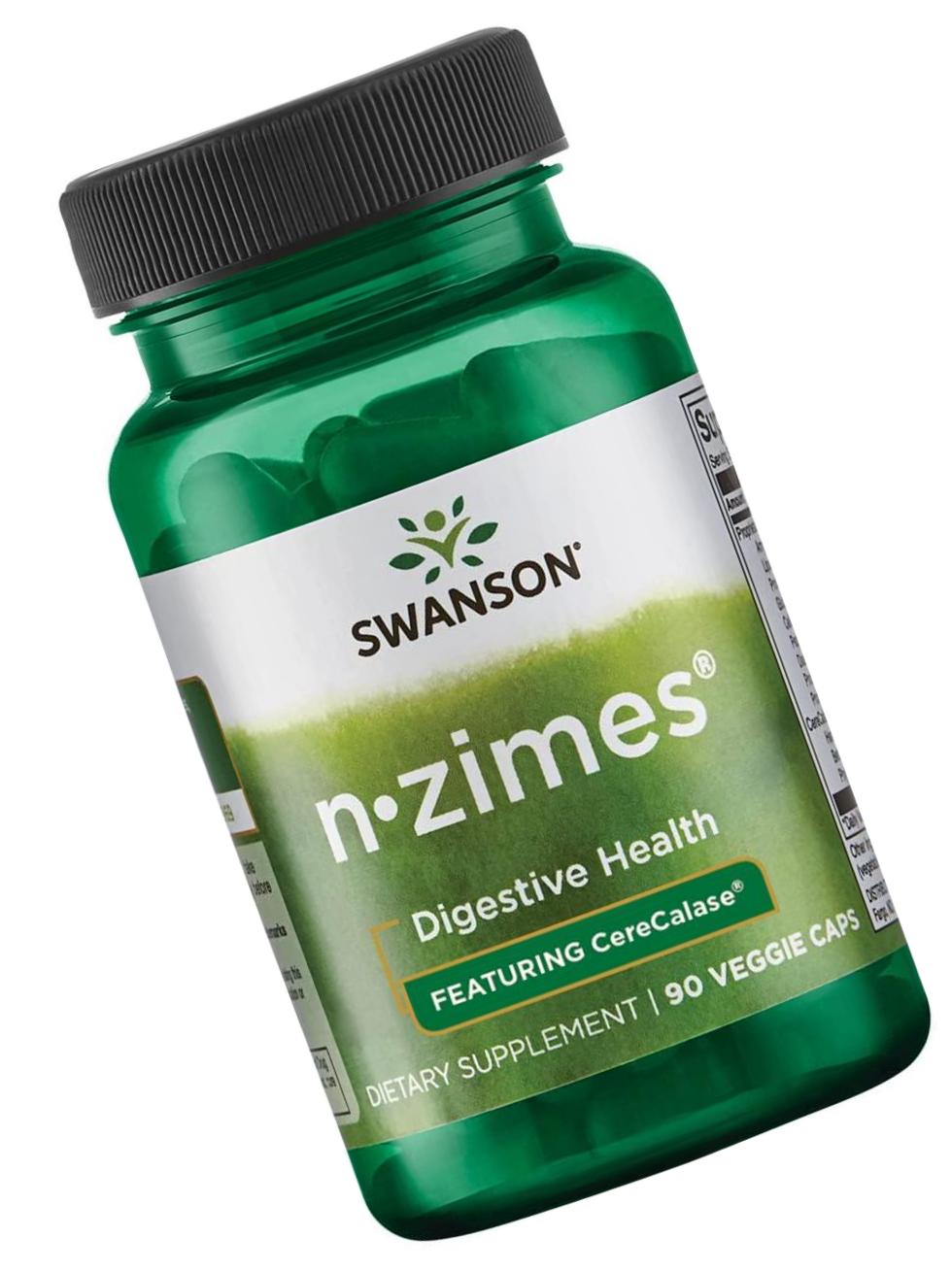 Swanson Full Spectrum N-Zimes 90 Veg Capsules Enzyme