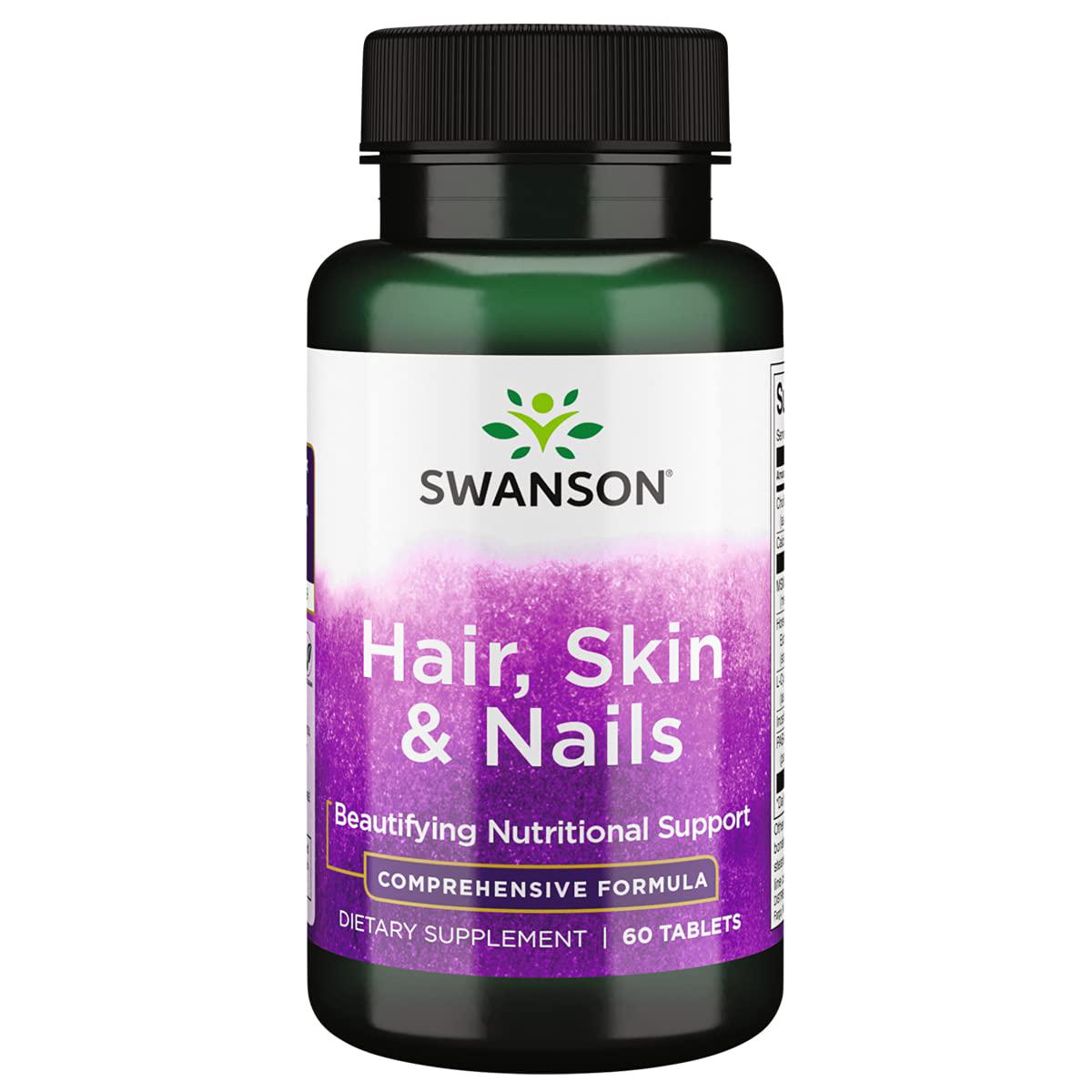 Swanson Hair Skin and Nails 60 Tabs