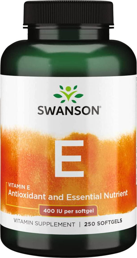 Swanson Natural Vitamin E 400 Iu (268 Milligrams) 250 Sgels