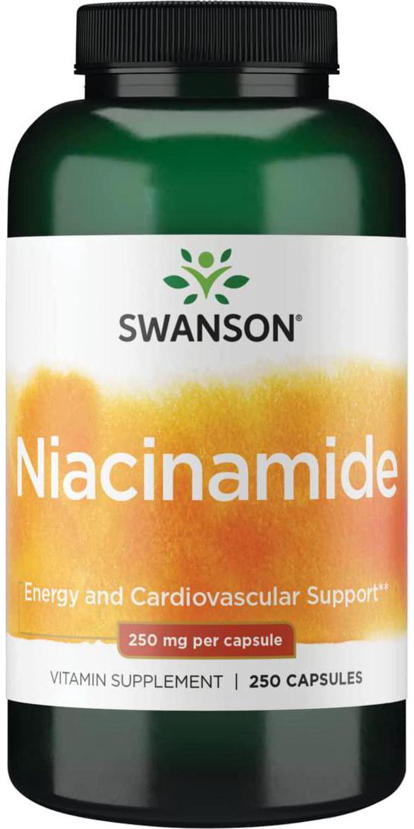 Swanson Niacinamide 250 Milligrams 250 Capsules