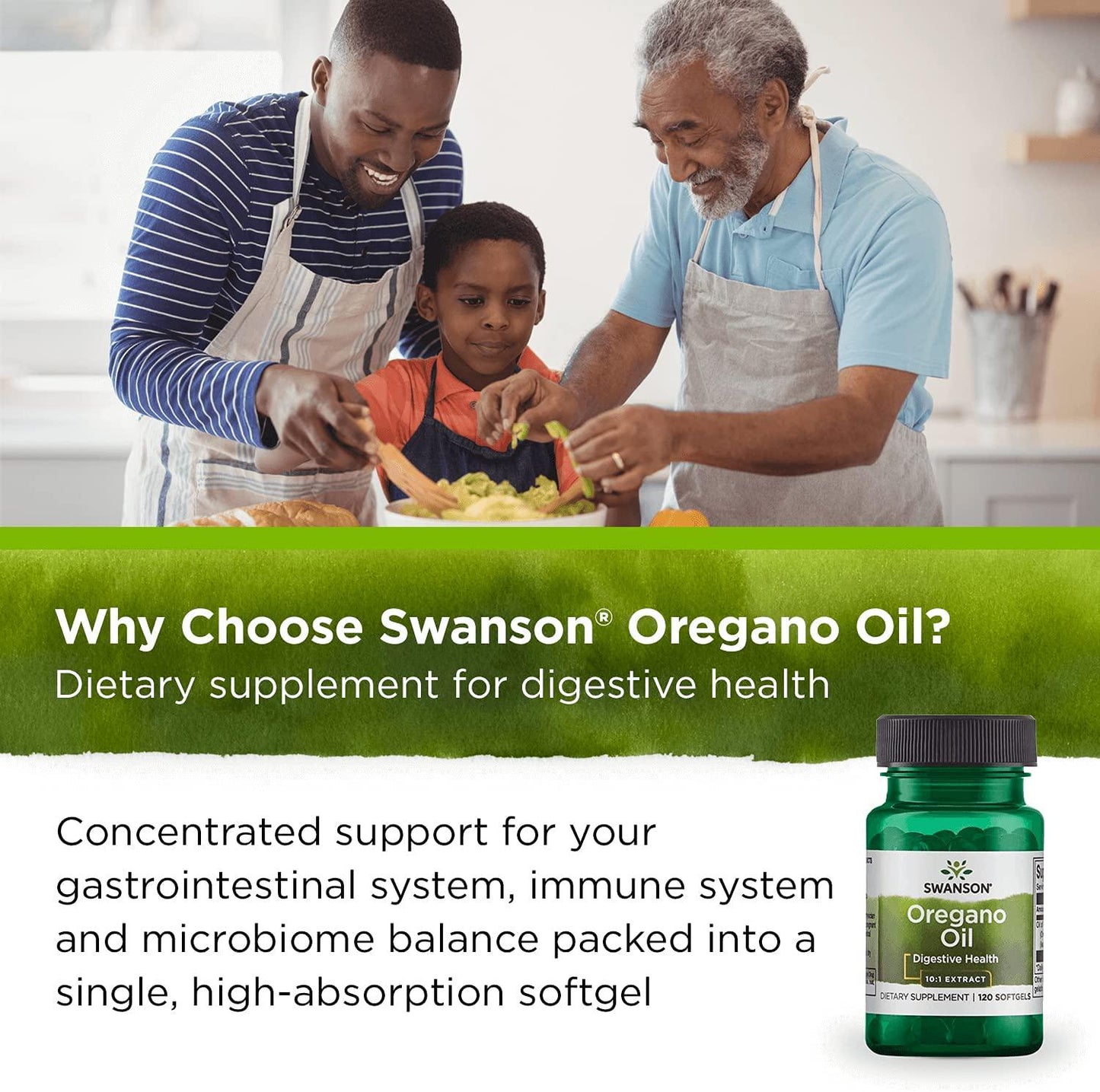 Swanson Premium Oregano Oil 150 mg 120 Softgels