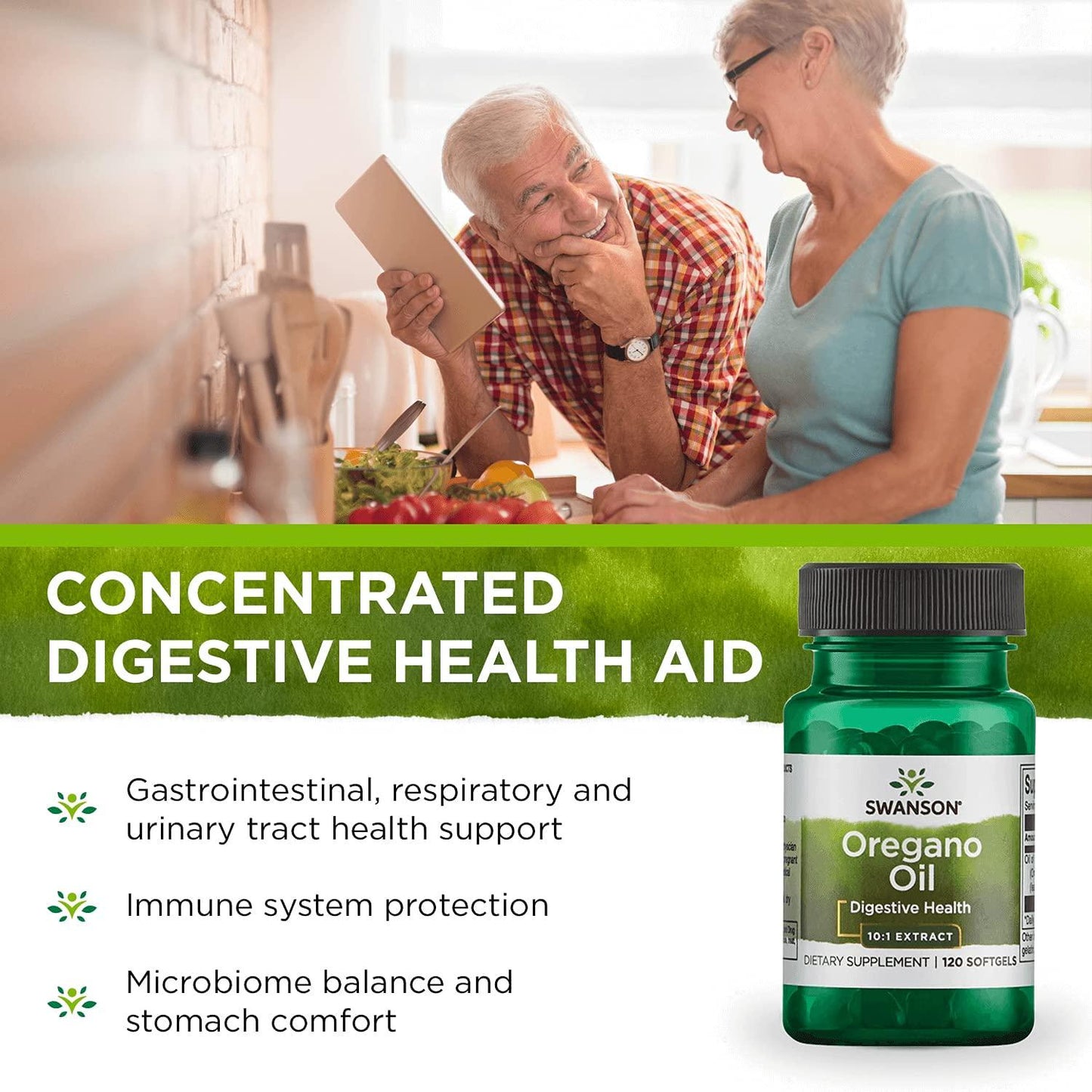 Swanson Premium Oregano Oil 150 mg 120 Softgels