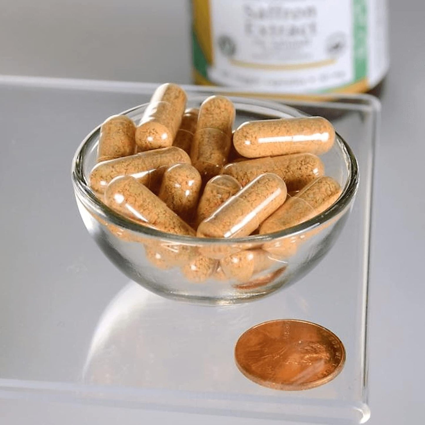 Swanson Superior Herbs Organic Saffron Extract 2% Safranal 30mg 60 Veggie Capsules