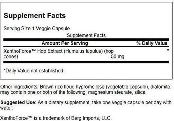 Swanson Ultra XanthoVital Standardized Hop Extract 50mg 90 Veg Caps