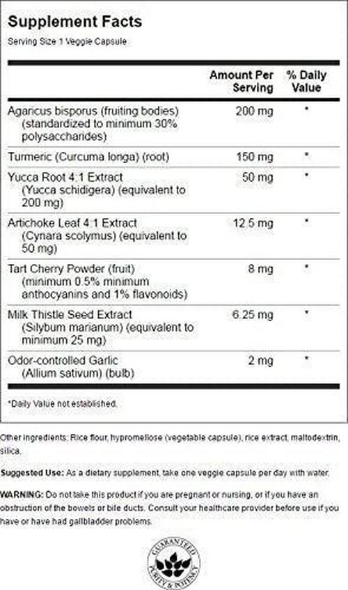 Swanson Uric Acid Cleanse - Natural Supplement Promoting Kidney Support - Features a Powerful Combination of 7 Herbs - (60 Veggie Capsules)