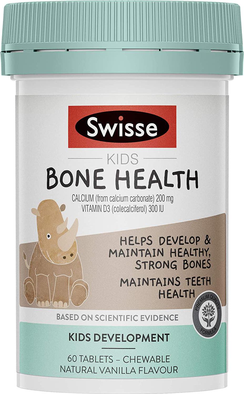 Swisse Kids Bone Health, 60 Tablets