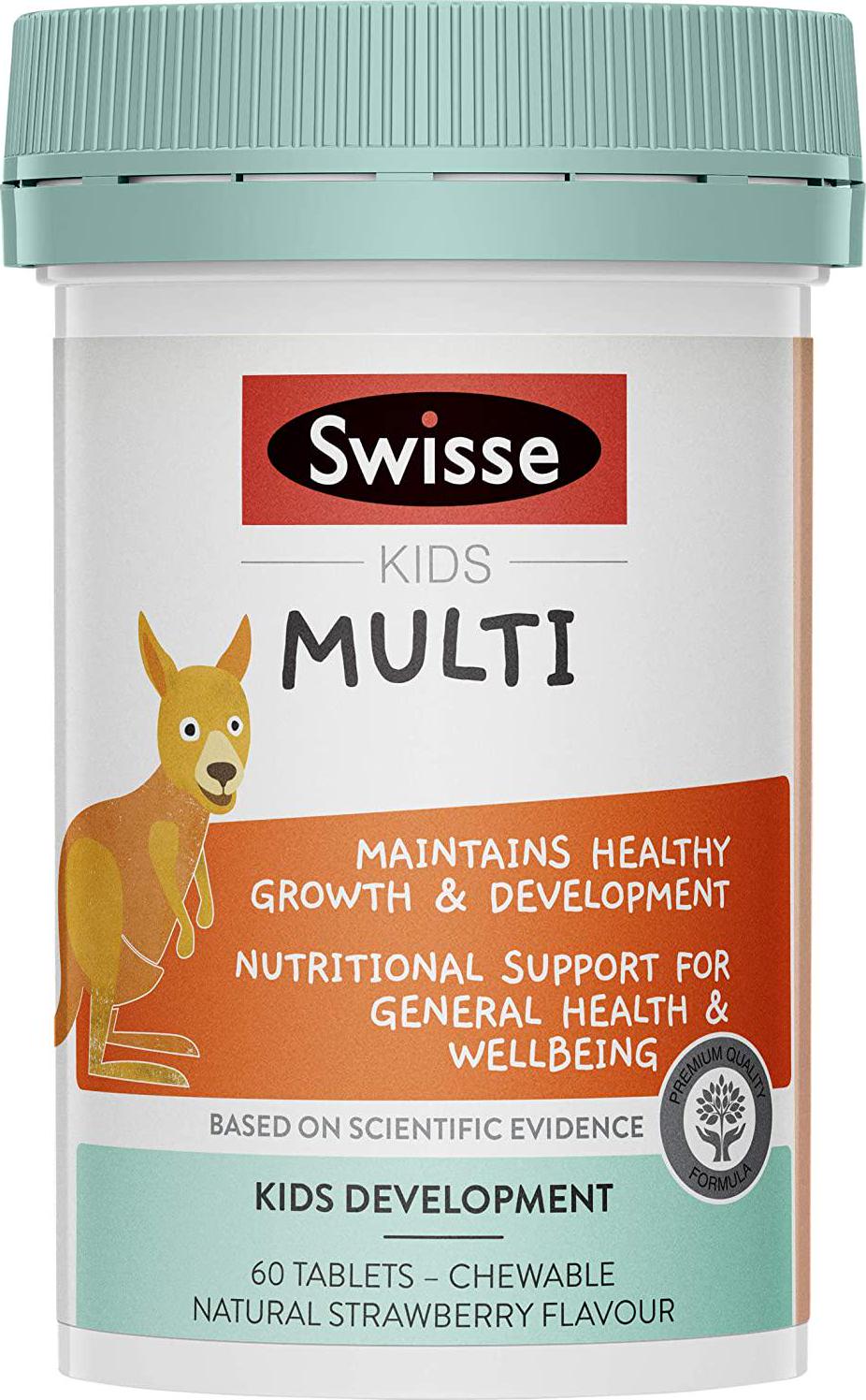 Swisse Kids Multi 60 Tablets, Banana
