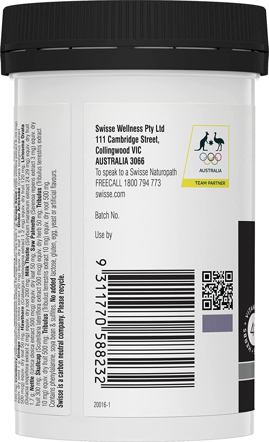 Swisse Mens 50+ Ultivite 90 Tablets