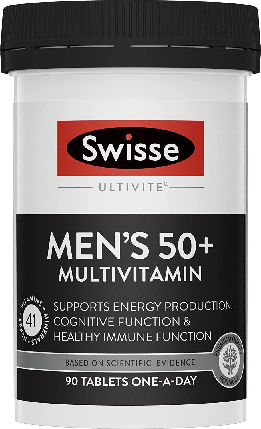 Swisse Mens 50+ Ultivite 90 Tablets
