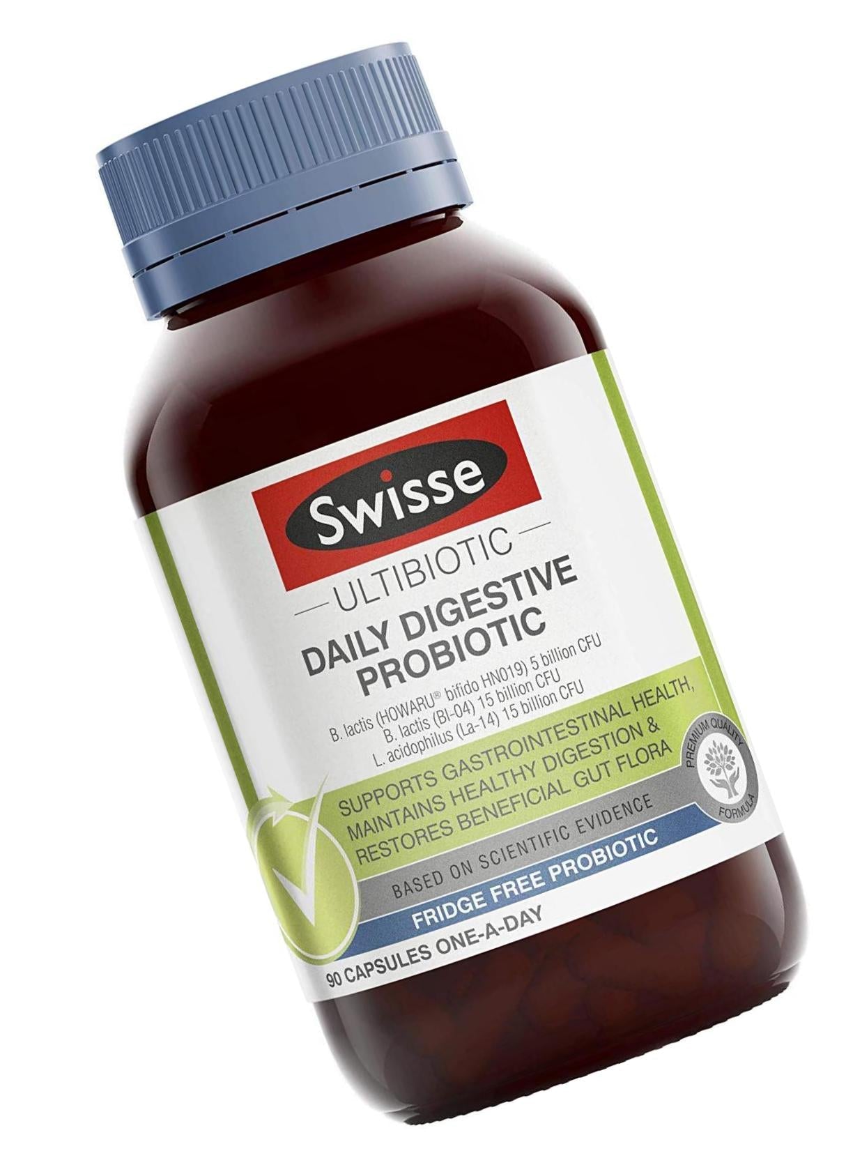 Swisse Ultibiotic Daily Digestive Probiotic 90 Capsules
