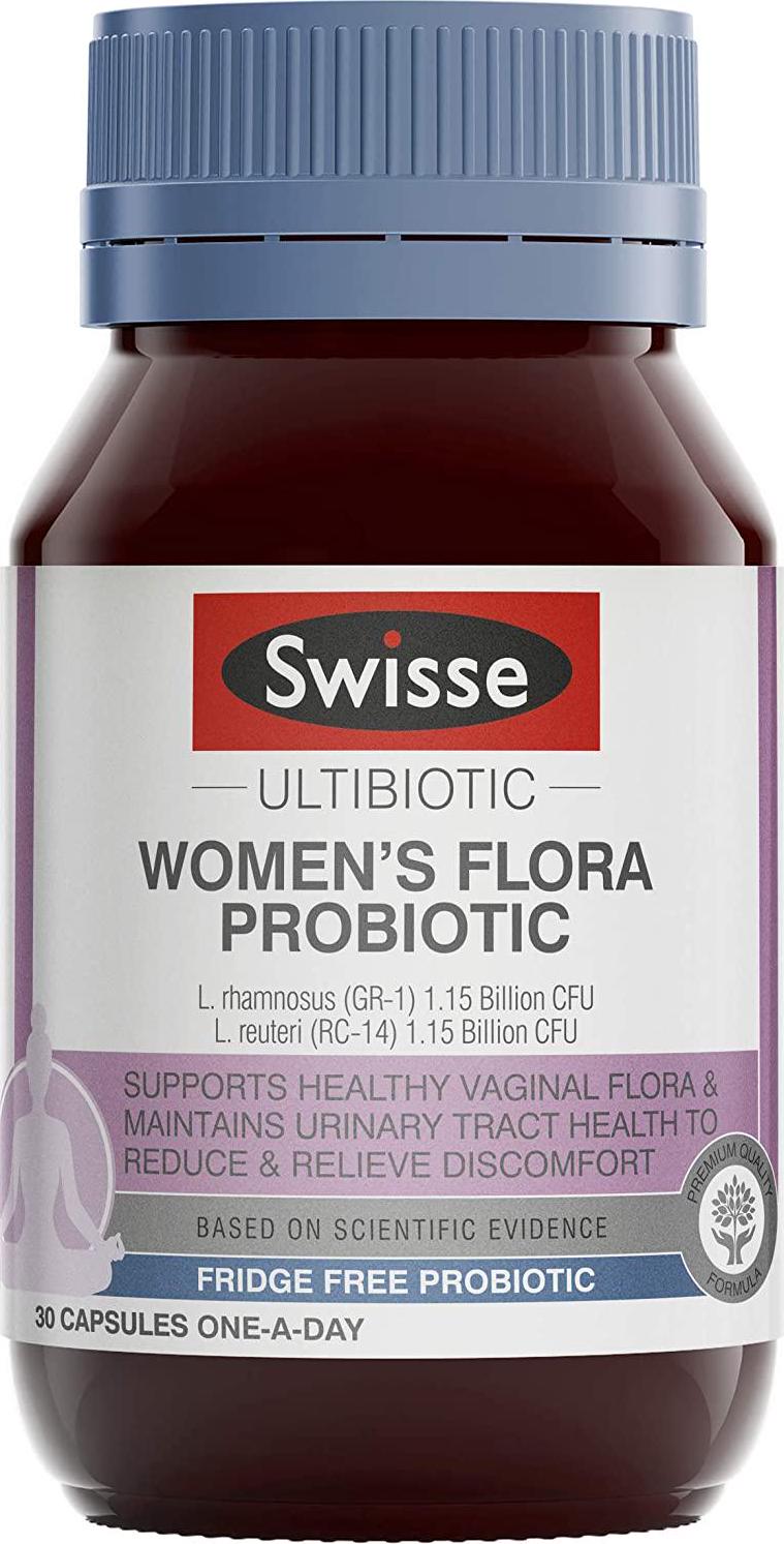 Swisse Ultibiotic Women's Flora Probiotic 30 Capsules