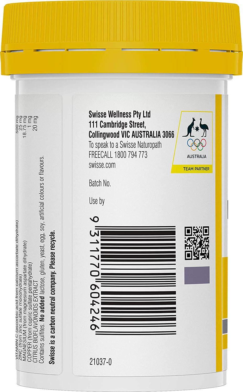 Swisse Ultiboost Daily Immune Support, 60 Tablets