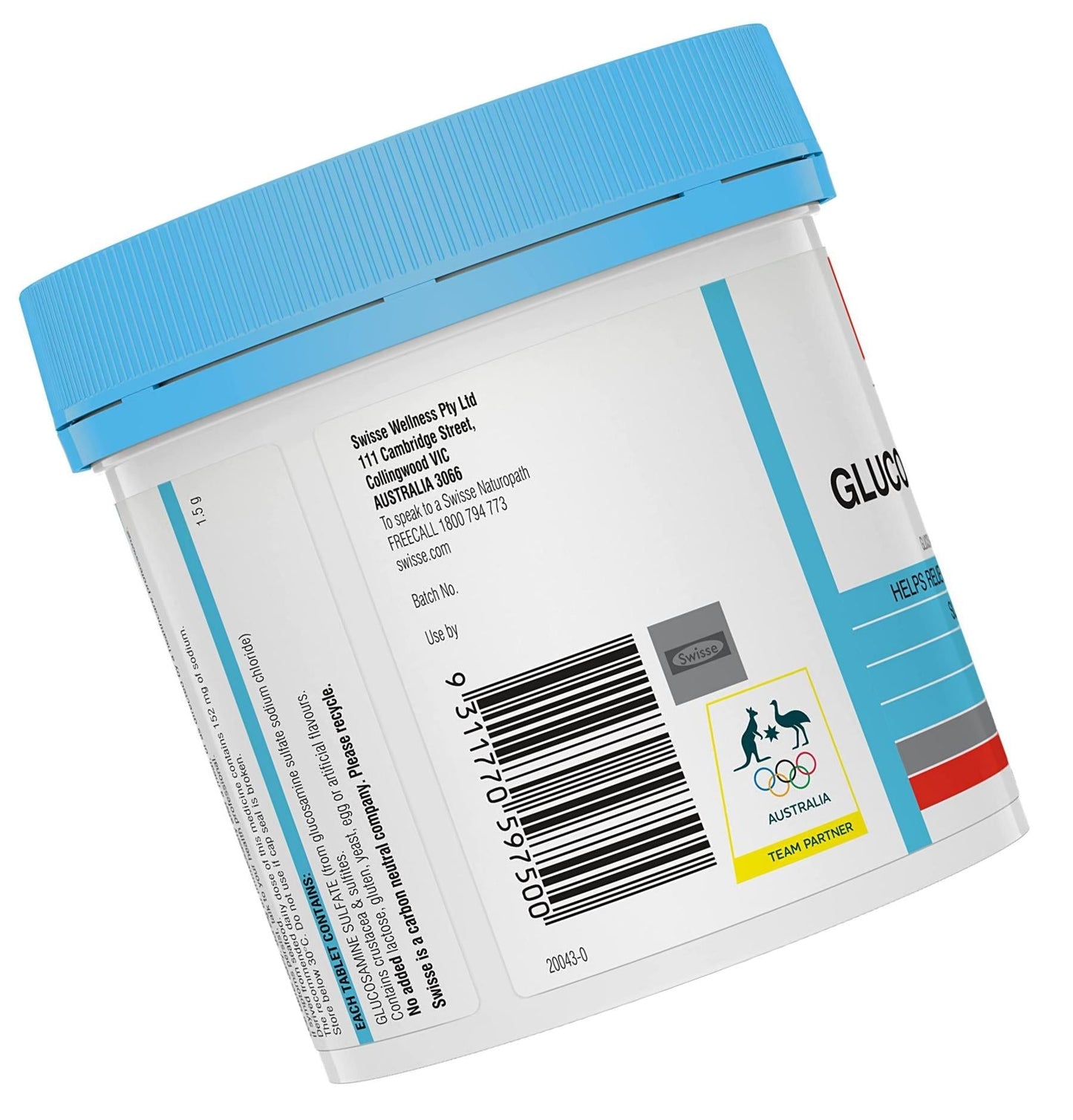 Swisse Ultiboost Glucosamine Sulfate 180 Tablets