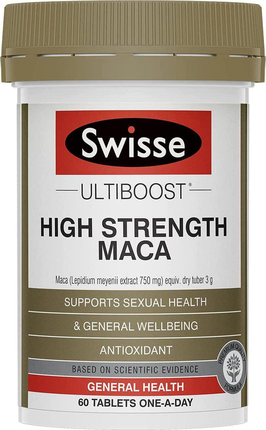 Swisse Ultiboost High Strength Maca 60 Tablets