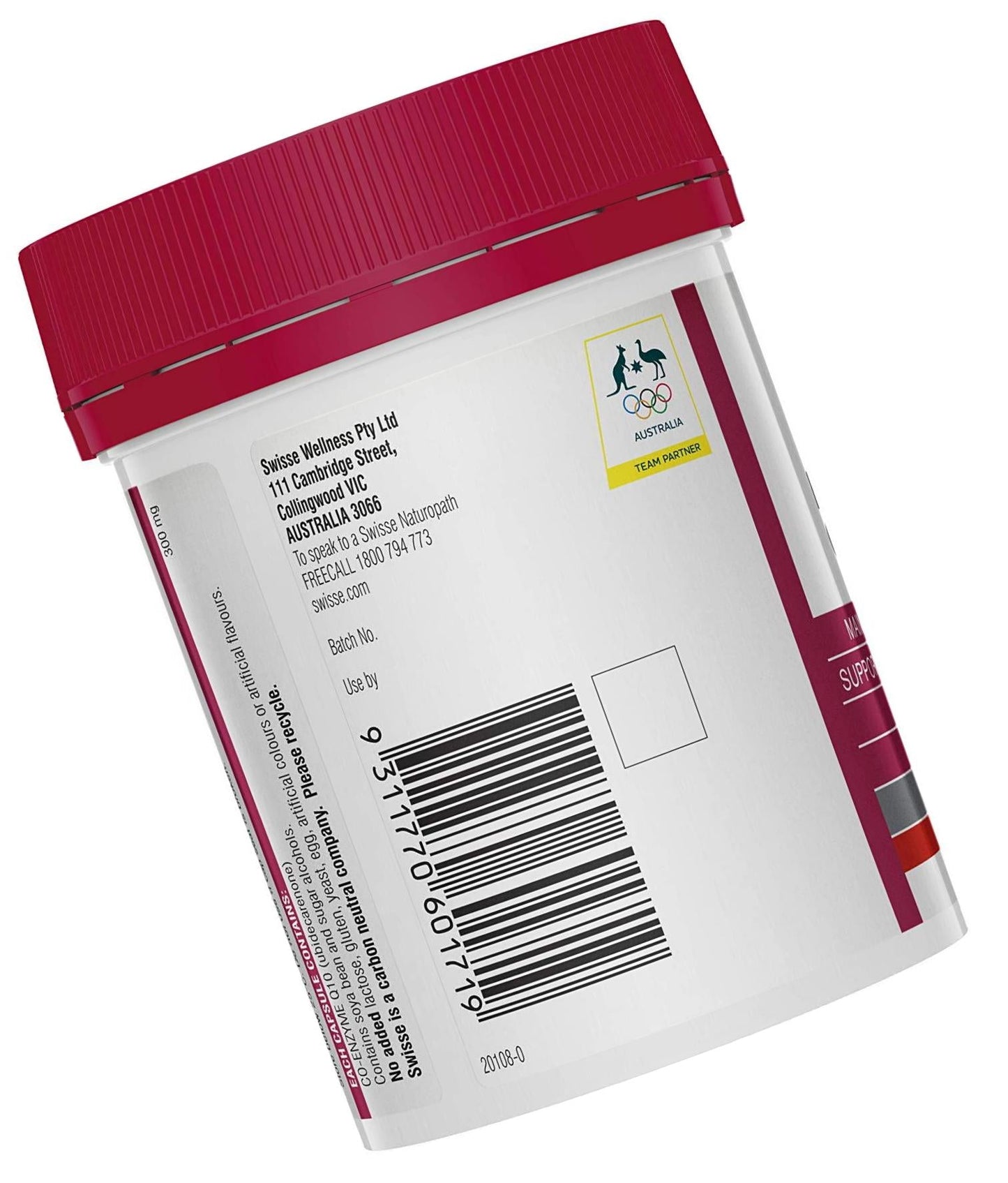 Swisse Ultiboost High Strength Co-Enzyme Q10 300Mg, 90 Capsules