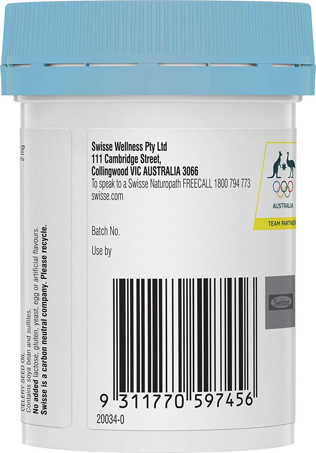 Swisse Ultiboost High Strength Celery, 50 Capsules