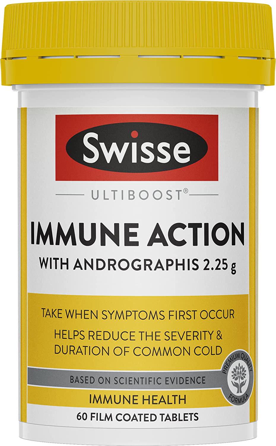 Swisse Ultiboost Immune Action, 60 Tablets
