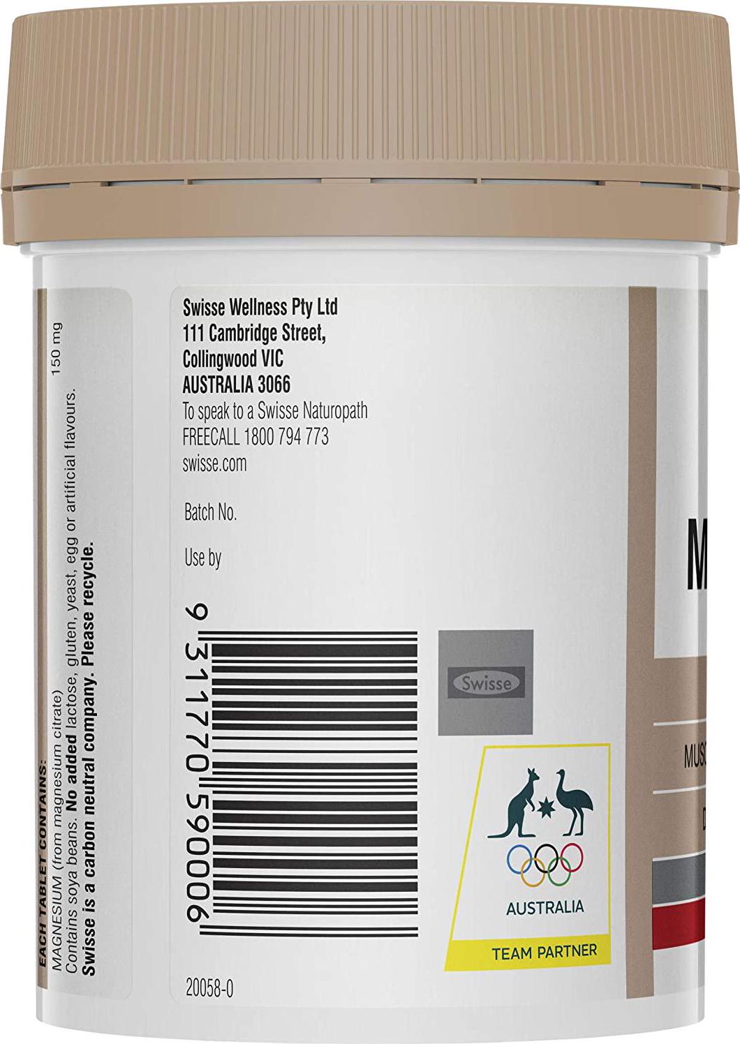 Swisse Ultiboost Magnesium 120 Tablets