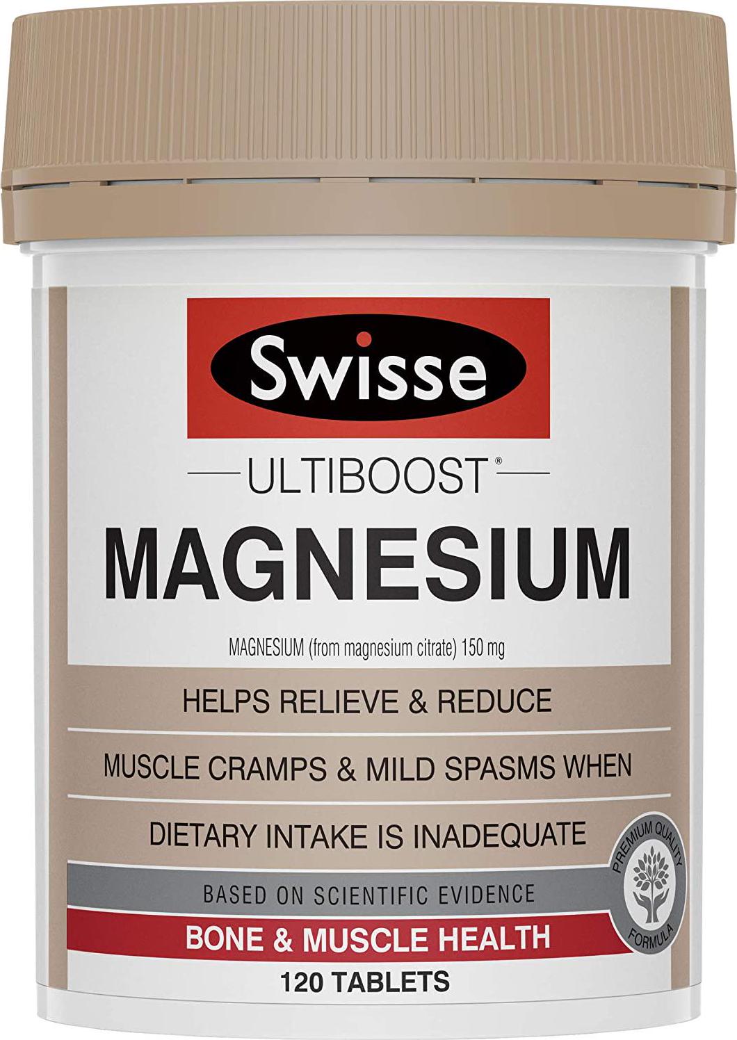 Swisse Ultiboost Magnesium 120 Tablets
