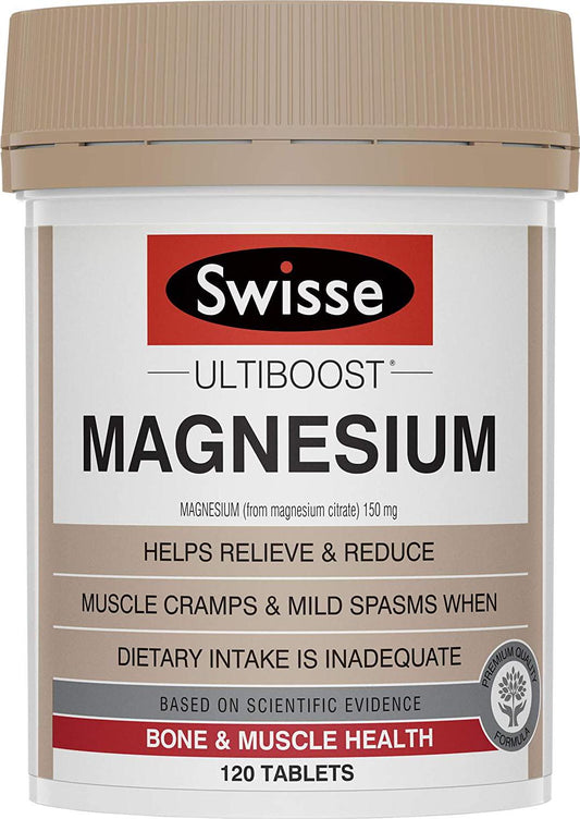 Swisse Ultiboost Magnesium 120 Tablets