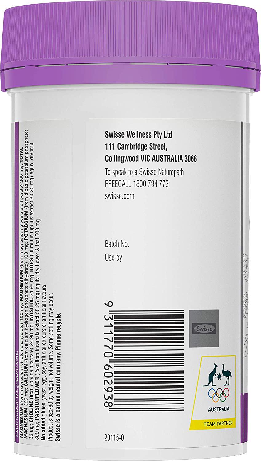 Swisse Ultiboost Magnesium + Sleep Powder 180g