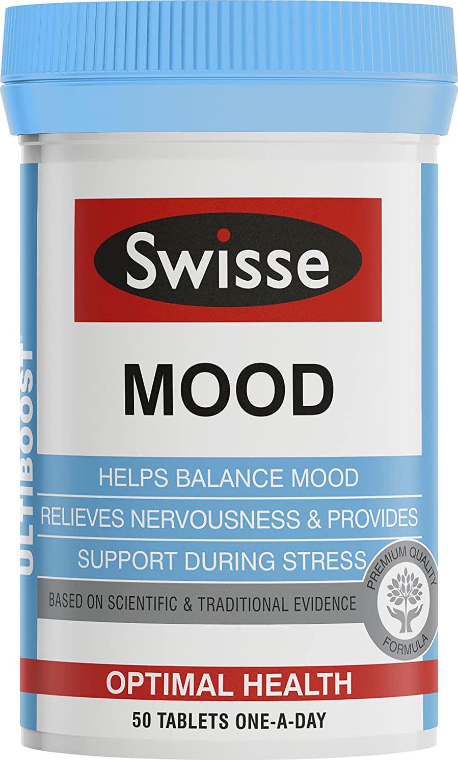 Swisse Ultiboost Mood 50 Tablets