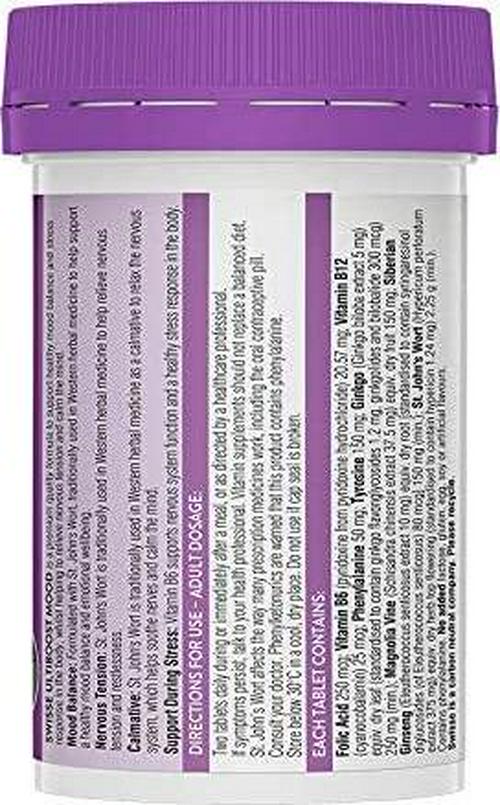 Swisse Ultiboost Mood 50 Tablets