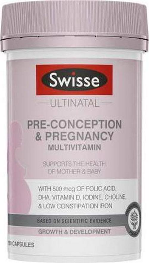 Swisse Ultinatal Pre-Conception and Pregnancy, 180 Capsules