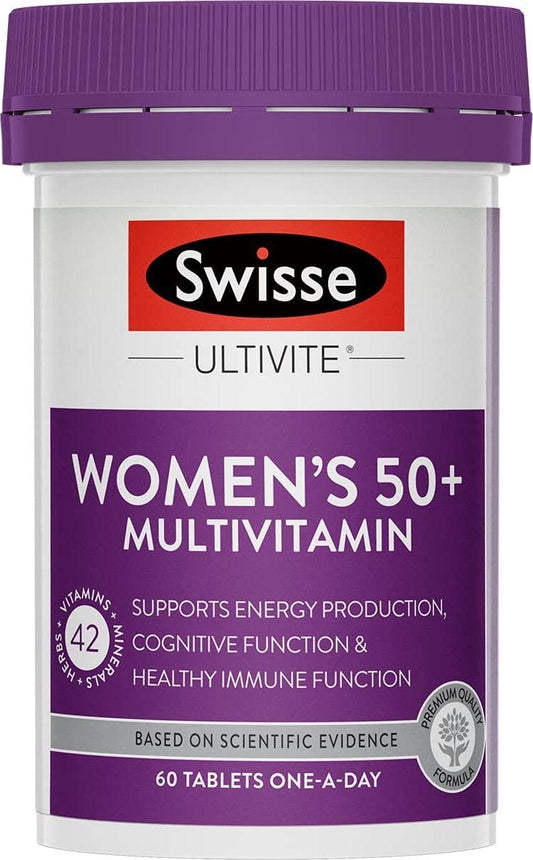 Swisse Womens 50+ Ultivite 60 Tablets