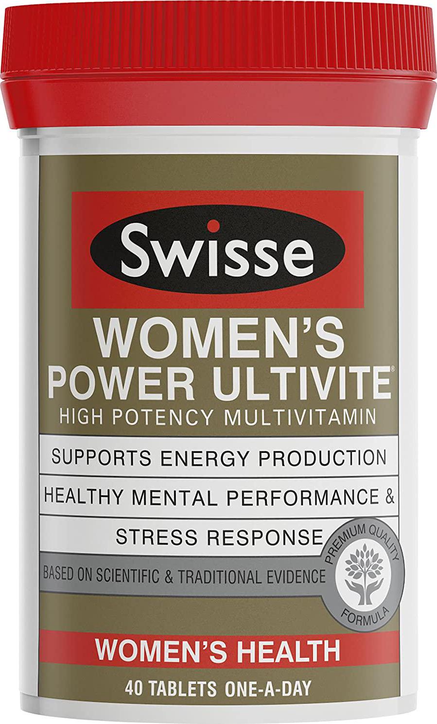 Swisse Womens Power Ultivite 40 Tablets