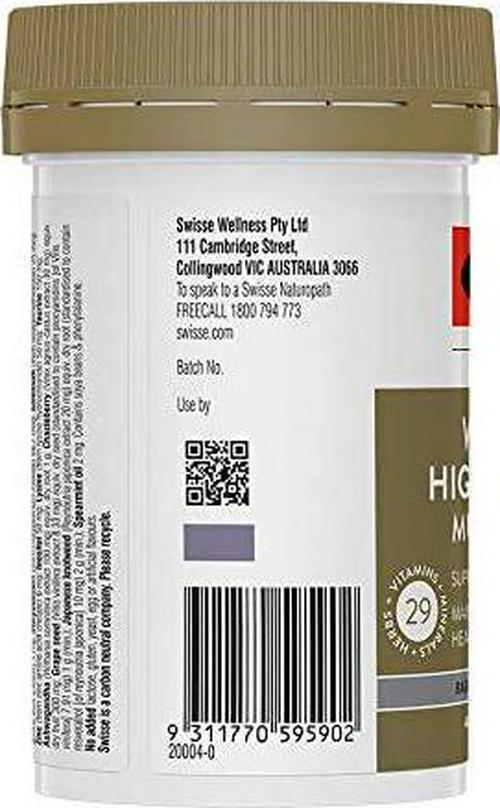 Swisse Womens Power Ultivite 40 Tablets