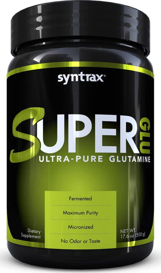 SynTrax Glu FM Ultra-Pure Glutamine, Fermented Micronized , 1.10 lbs (500 g)