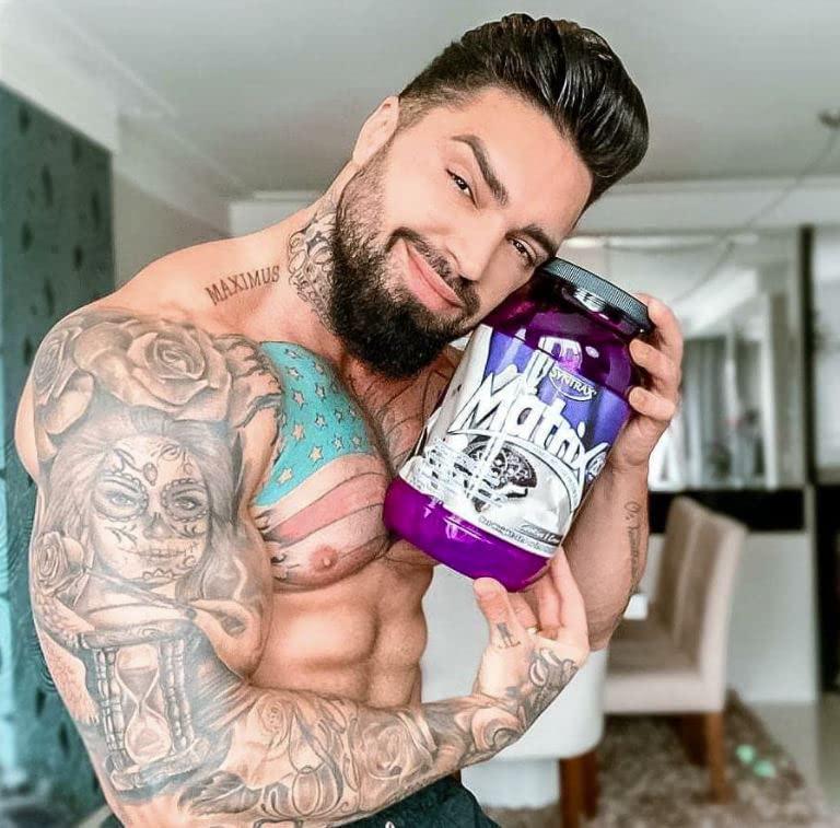 Syntrax Matrix, Native Grass-Fed, Undenatured Whey Protein, Micellar Casein and Egg Albumin with Glutamine Peptides, RBST-Free, Mixes Instantly, Smooth Creamy Flavor, Cookies and Cream, 2 lb, 32 Oz