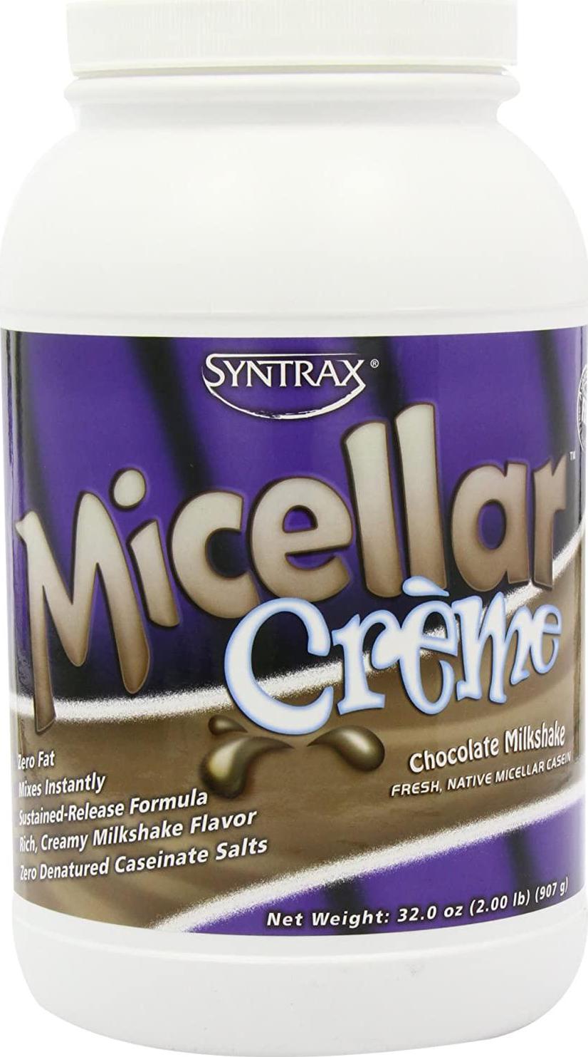 Syntrax Micellar Creme 907 g Chocolate Milkshake Casein Protein Shake Powder