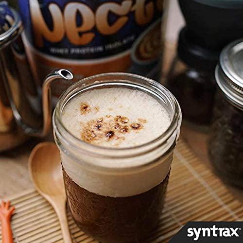 Syntrax - Nectar Lattes Whey Protein Isolate Powder Cappuccino - 32 oz.